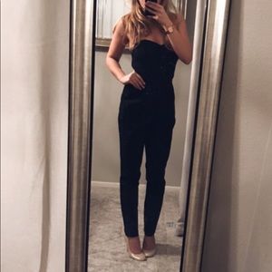 Adelyn Rae Jumpsuit, Size XS, Color: Black